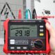 Earth Resistance Tester 2P and 3P HT2302 with 250V AC Testing