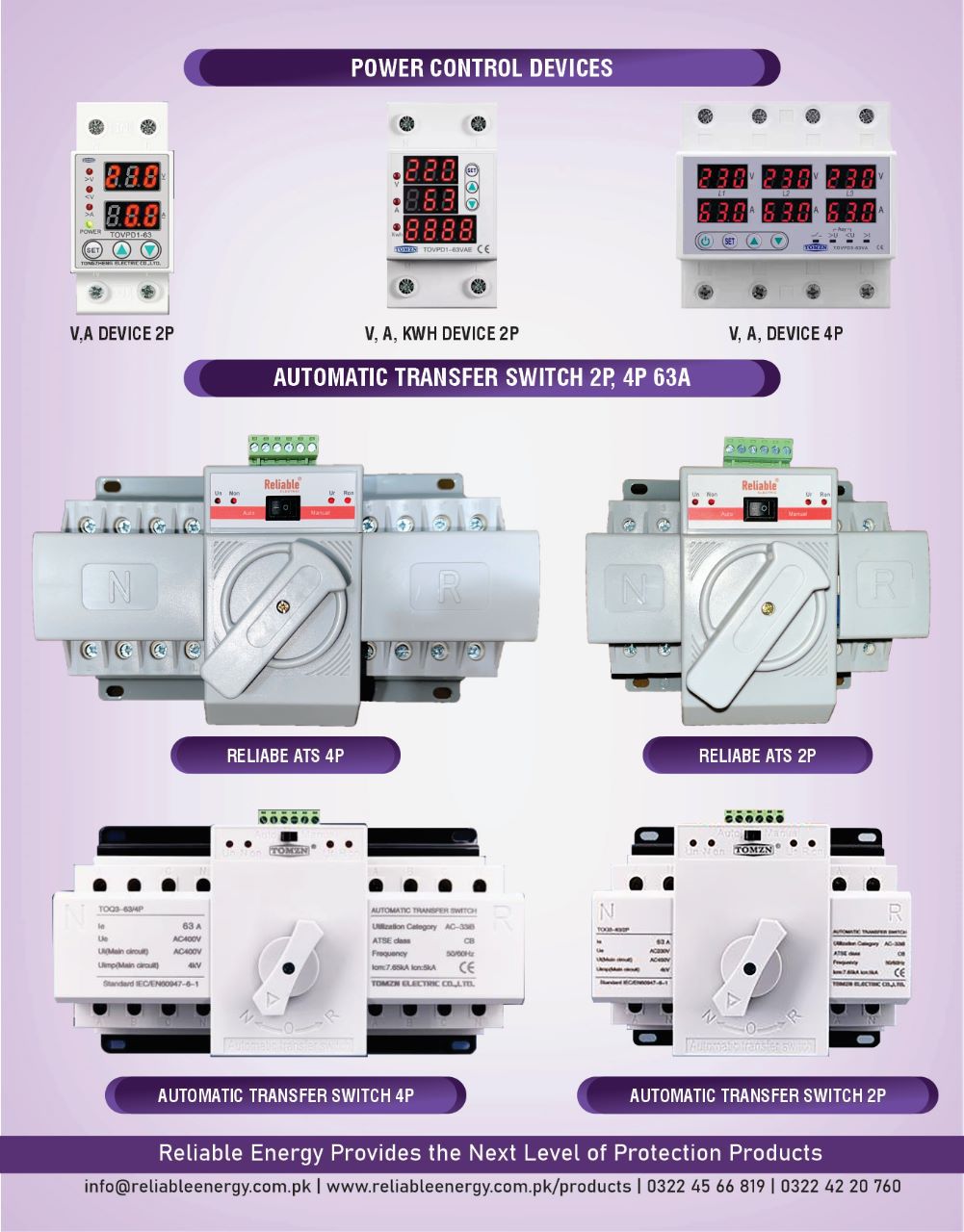 Reliable Electric Solar accessories brochure Page 6